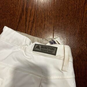 Burton White Snowpants